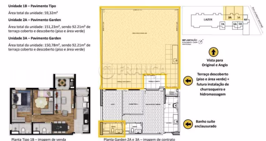 Belíssimos apartamentos no Jardim Colinas - São José dos Campos