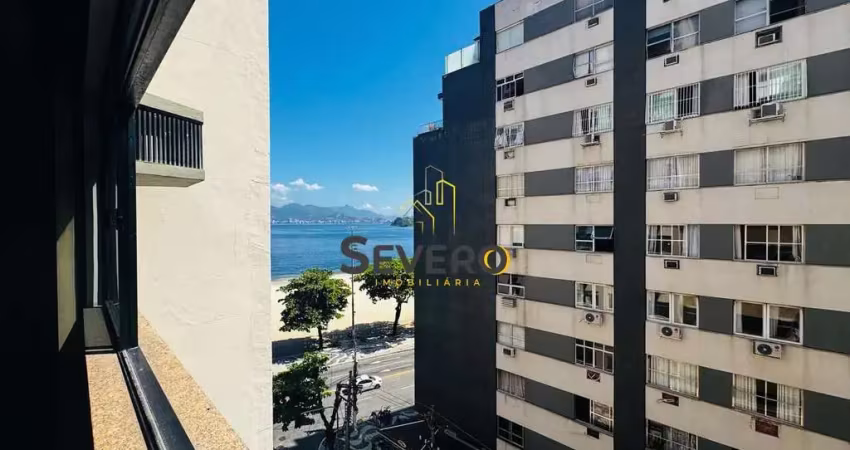 Apartamento Varanda, 04 quartos e 02 vagas na quadra da Praia de Icaraí