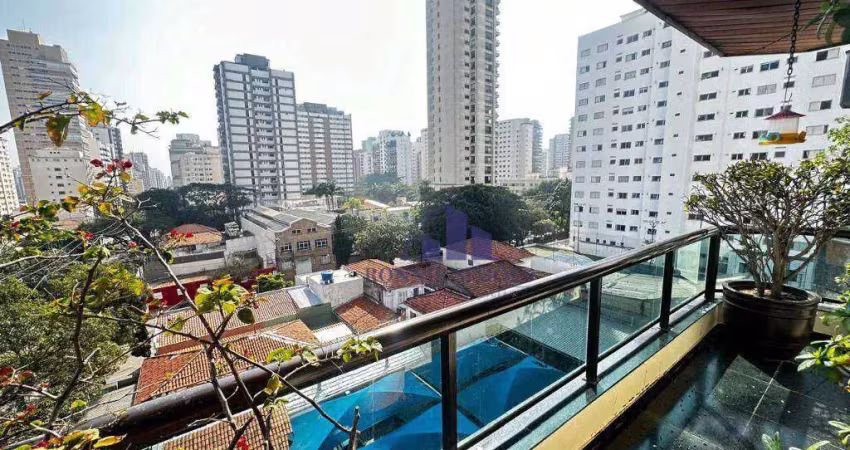 Apartamento à venda em moema, 242, edifício green house, 4 dormitórios, 4 suítes, 2 salas, 5 banheiros, 4 vagas, proximo do shopping ibirapuera