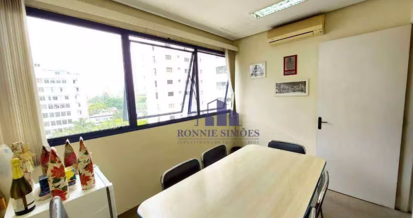 Sala comercial com à venda no brooklin, 72 m², ed. work center são paulo, 4 salas, copa, 3 banheiros, 2 vagas,