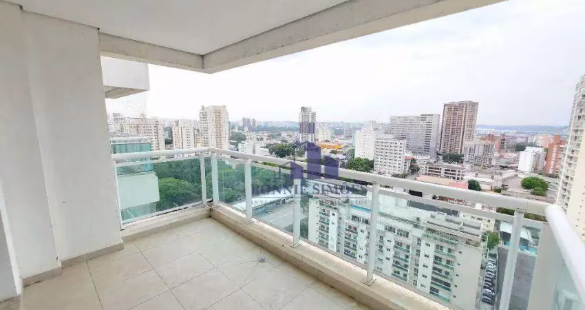 APARTAMENTO COM VARANDA PARA ALUGAR, 46 M², SANTO AMARO, COND. WIN ALTO DA BOA VISTA, RUA CONDE DE ITU, 1 DORMITÓRIO,1 BANHEIRO, 1 VAGA