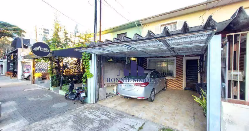 Sobrado à venda, 110 m², terreno, 120 m² ac, 2 dormitórios, 2 salas, 3 banheiros, quintal com edicula, 1 vaga