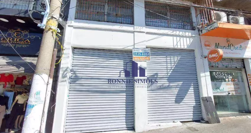 Loja comercial para alugar, 150 m², 2 salões, 2 banheiros, copa, próximo da estação do metro e terminal de ônibus