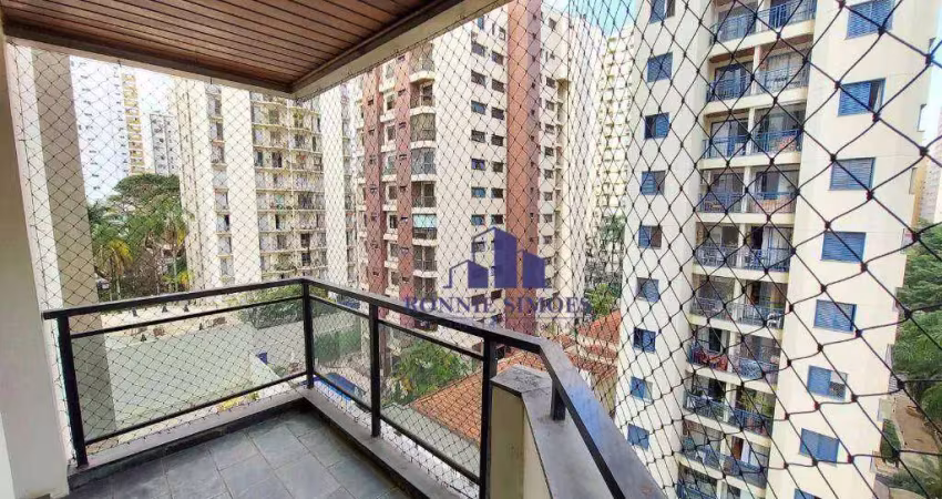 Apartamento com 3 varandas para alugar, 100 m², moema, ed. cisne branco, 3 dormitórios, 1 suíte, sala, 4 banheiros, 1 vaga, próximo ao shopping