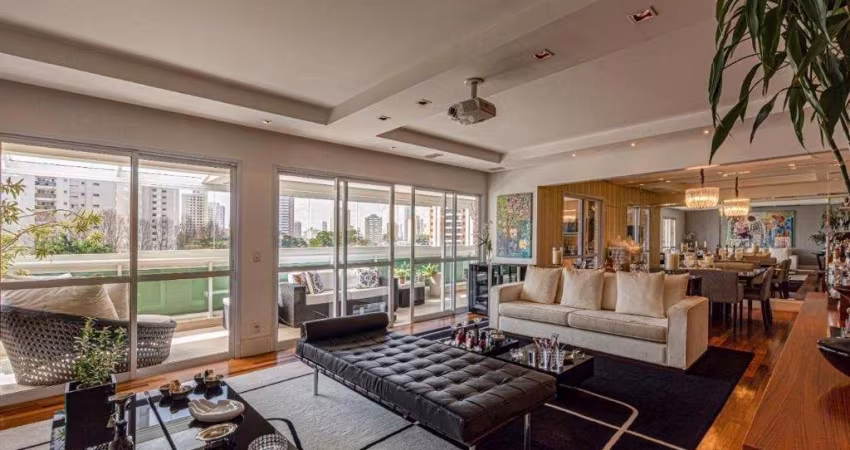 Apartamento com 4 Dormitórios à Venda, 245 m² por R$ 3.500.000 - Brooklin - São Paulo/SP-Acontece Imoveis