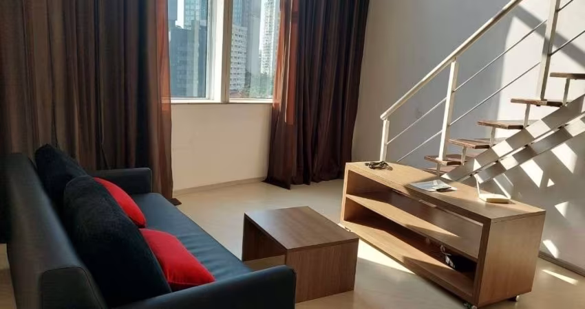 Apartamento Duplex com 1 dormitório, 67 m² - venda por R$ 791.000,00 ou aluguel por R$ 5.900,00/mês - Brooklin - São Paulo/SP