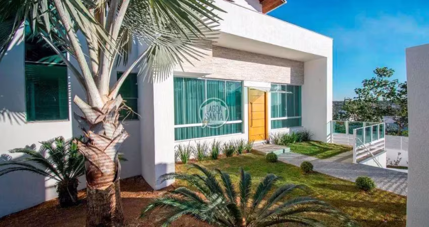 Casa com 4 dormitórios à venda, 585 m² por R$ 2.300.000,00 - Condomínio Pontal da Liberdade - Lagoa Santa/MG