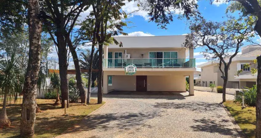 Casa com 6 dormitórios à venda, 860 m² por r$ 5.900.000,00 - condomínio bouganville - lagoa santa/mg