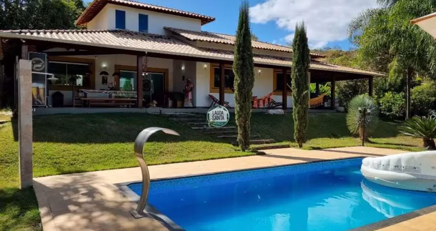 Casa com 3 dormitórios à venda, 302 m² por r$ 1.300.000,00 - condomínio vale do luar - jaboticatubas/mg