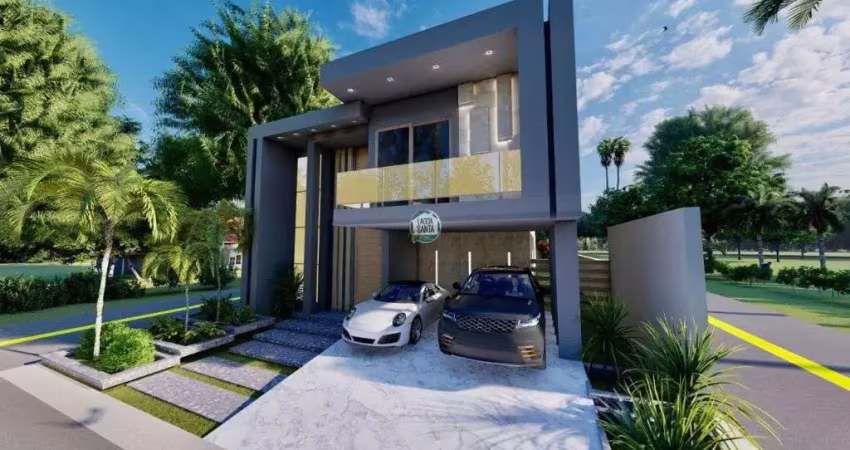 Casa com 4 dormitórios à venda, 296 m² por R$ 2.380.000,00 - Condomínio Gran Park Toscana - Vespasiano/MG