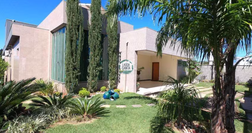 Casa com 4 dormitórios à venda, 400 m² por r$ 1.950.000,00 - condomínio mirante do fidalgo - lagoa santa/mg
