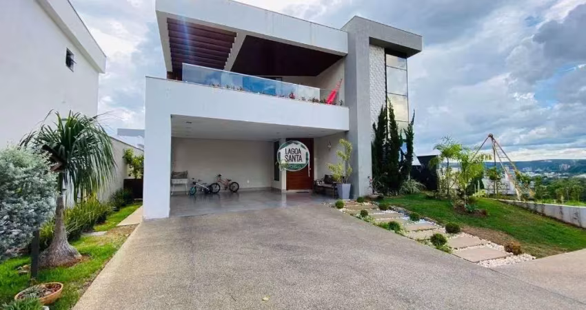 Casa com 4 dormitórios à venda, 308 m² por r$ 2.390.000,00 - condomínio gran park - vespasiano/mg