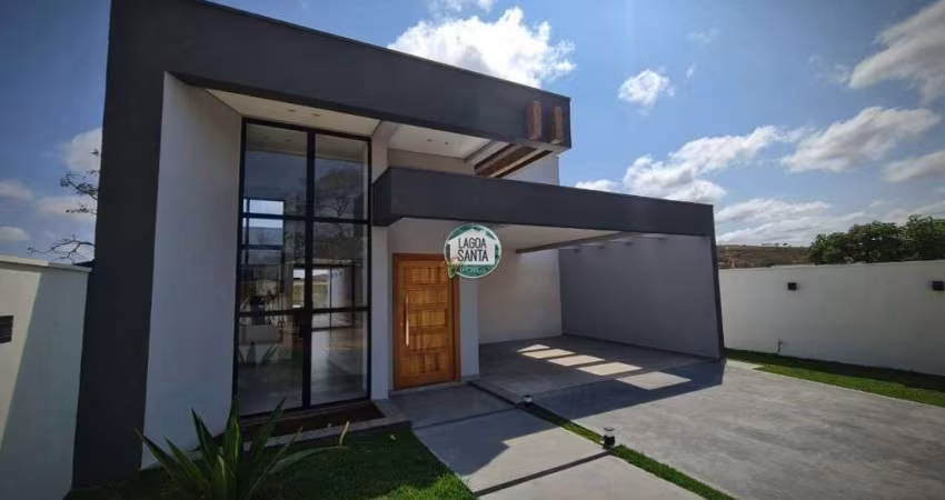 Casa com 3 dormitórios à venda, 157 m² por R$ 1.290.000,00 - Condomínio Mariposas - Lagoa Santa/MG