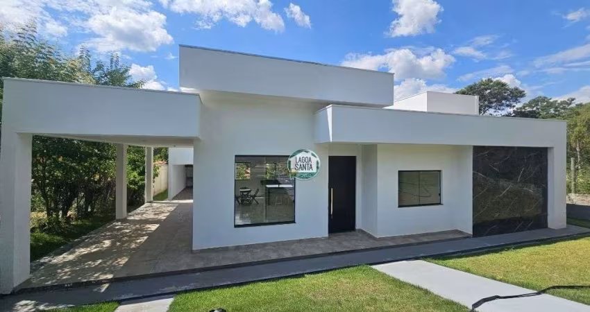 Casa com 4 dormitórios à venda, 184 m² por R$ 850.000,00 - Condomínio Estância da Mata - Lagoa Santa/MG