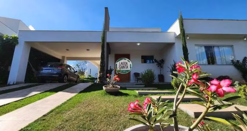 Casa com 4 dormitórios à venda, 282 m² por r$ 2.200.000,00 - condomínio boulevard - lagoa santa/mg