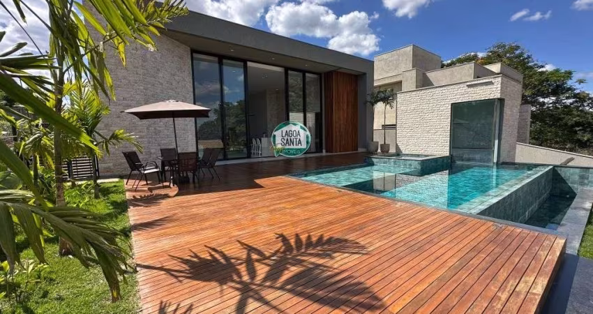 Casa com 4 dormitórios à venda, 440 m² por R$ 4.900.000,00 - Condomínio Condados da Lagoa - Lagoa Santa/MG