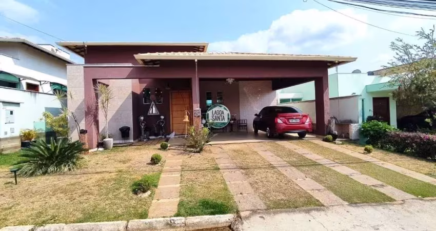 Casa com 3 dormitórios à venda, 150 m² por r$ 1.200.000,00 - condomínio virgínia - lagoa santa/mg