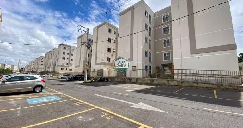 Apartamento com 2 dormitórios à venda, 47 m² por R$ 215.000 - Lundceia - Lagoa Santa/MG