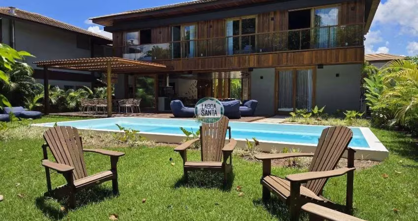 Casa com 8 dormitórios à venda, 585 m² por r$ 7.200.000,00 - praia do forte - mata de são joão/ba