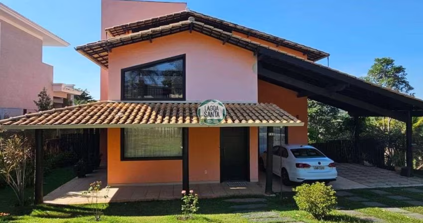 Casa com 4 dormitórios à venda, 411 m² por R$ 2.900.000,00 - Condomínio Bouganville - Lagoa Santa/MG