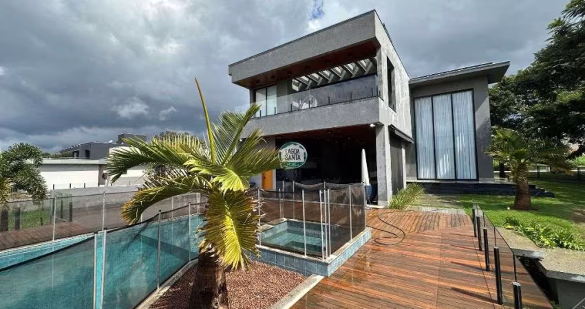 Casa com 4 dormitórios à venda, 400 m² por R$ 6.500.000,00 - Condomínio Vitória Golf Residence - Lagoa Santa/MG