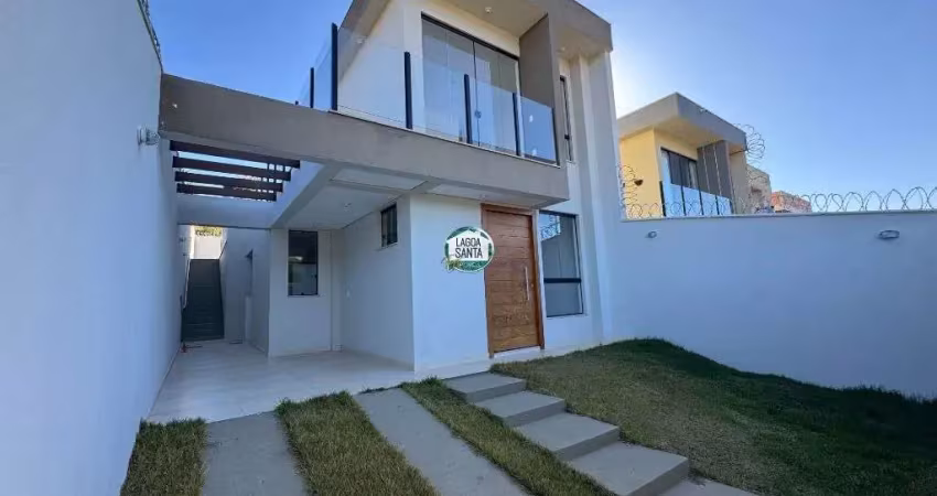 Casa com 3 dormitórios à venda, 113 m² por r$ 699.000 - villa paradiso - lagoa santa/mg