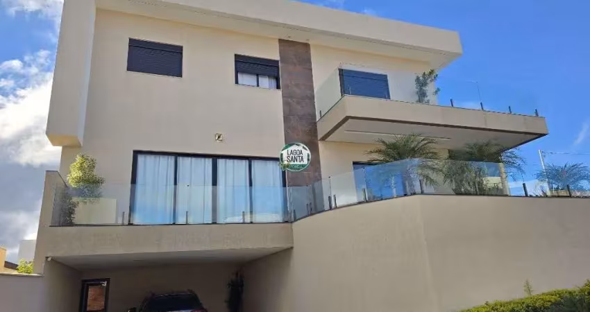 Casa com 3 dormitórios à venda, 208 m² por r$ 1.850.000 - condomínio golden class - lagoa santa/mg