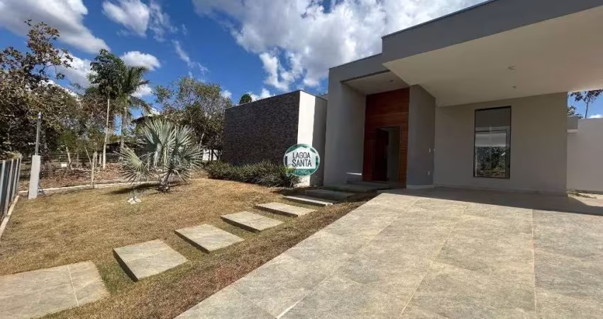 Casa com 4 dormitórios à venda, 200 m² por r$ 1.290.000,00 - condomínio estância da mata - lagoa santa/mg