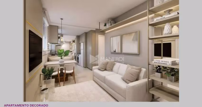 Apartamento com 2 dormitórios à venda, 38 m² por r$ 223.713,06 - parque santa fé - porto alegre/rs