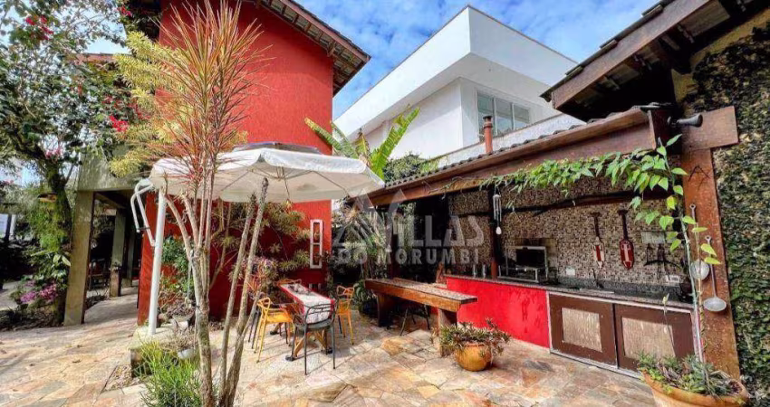 Sobrado com 4 dormitórios à venda, 220 m² por R$ 2.600.000,00 - Riviera de São Lourenço - Bertioga/SP