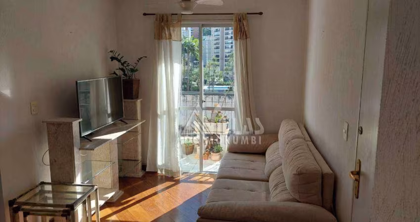 Apartamento com 3 dormitórios, 75 m² - venda por R$ 565.000,00 ou aluguel por R$ 4.928,51/ano - Panamby - São Paulo/SP
