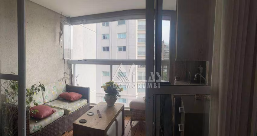 Apartamento com 2 dormitórios, 76 m² - venda por R$ 880.000,00 ou aluguel por R$ 6.160,00/ano - Morumbi - São Paulo/SP