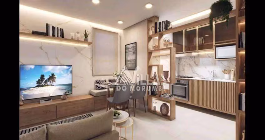 Apartamento com 2 dormitórios à venda, 50 m² por r$ 620.000,00 - perdizes - são paulo/sp
