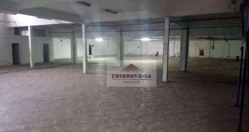 Galpão para alugar, 3500 m² por R$ 50.000,00/mês - Casa Branca - Santo André/SP
