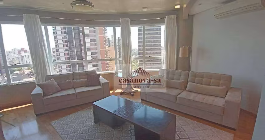 Apartamento com 3 dormitórios para alugar, 110 m² por R$ 6.665,00/mês - Jardim - Santo André/SP