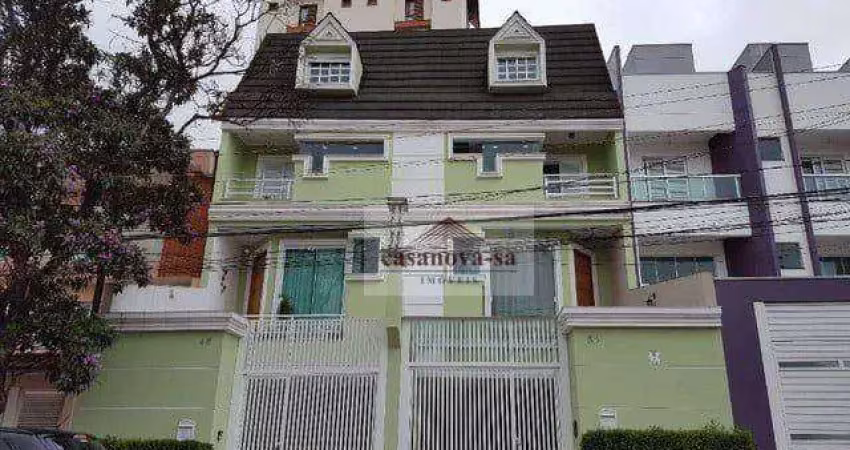 Sobrado com 4 dormitórios, 216 m² - venda por r$ 1.500.000,00 ou aluguel por r$ 7.200,00/mês - jardim bela vista - santo andré/sp