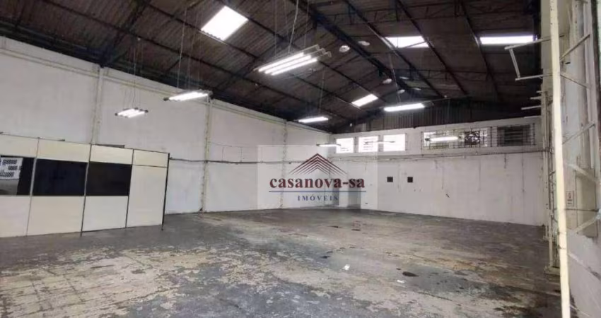 Galpão para alugar, 698 m² por R$ 24.545,00/mês - Parque Marajoara - Santo André/SP