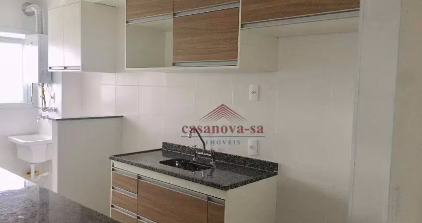 Apartamento com 2 dormitórios para alugar, 59 m² por r$ 3.145,00/mês - vila príncipe de gales - santo andré/sp