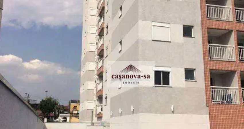 Apartamento com 2 dormitórios para alugar, 59 m² por r$ 3.145,00/mês - vila príncipe de gales - santo andré/sp