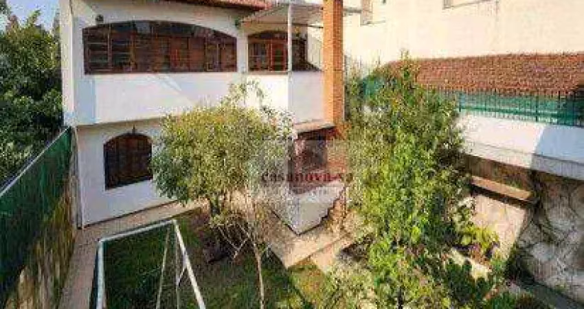 Casa com 3 dormitórios para alugar, 471 m² por r$ 7.500,00/mês - campestre - santo andré/sp
