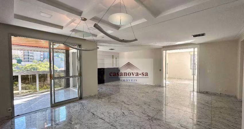 Apartamento com 3 dormitórios para alugar, 379 m² - Jardim - Santo André/SP