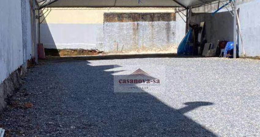 Terreno para alugar, 400 m² por R$ 5.279,42/mês - Campestre - Santo André/SP
