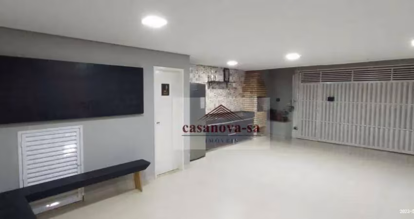 Sobrado com 3 dormitórios à venda, 150 m² por r$ 800.000,00 - vila alto de santo andré - santo andré/sp