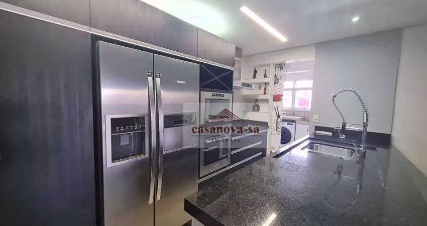 Apartamento com 2 dormitórios, 104 m² - venda por R$ 1.200.000,00 ou aluguel por R$ 6.100,00/mês - Jardim - Santo André/SP