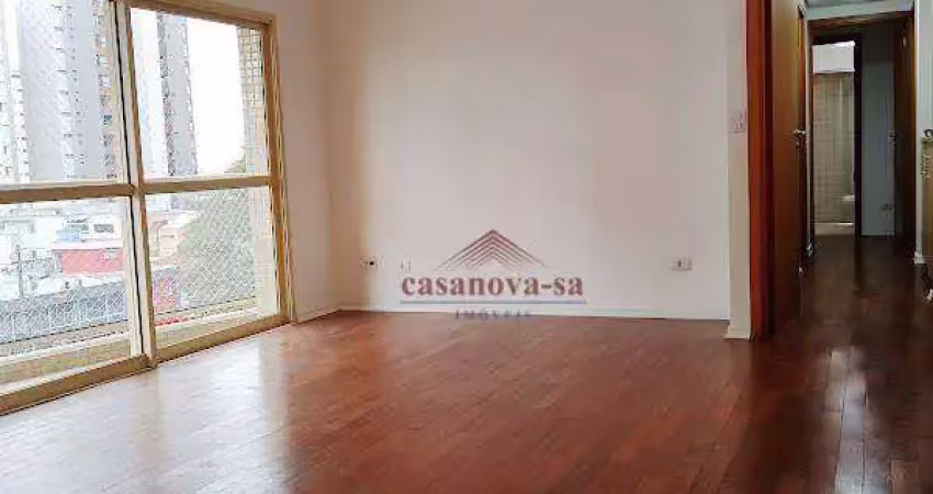 Apartamento com 3 dormitórios para alugar, 122 m² por r$ 5.587,00/mês - jardim - santo andré/sp