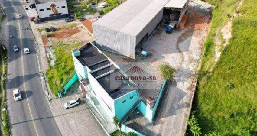 Galpão, 5640 m² - venda por R$ 4.000.000,00 ou aluguel por R$ 30.262,00/mês - Jardim Revista - Suzano/SP