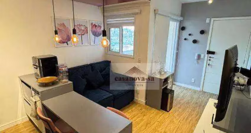 Apartamento com 2 dormitórios à venda, 43 m² por r$ 405.000,00 - campestre - santo andré/sp