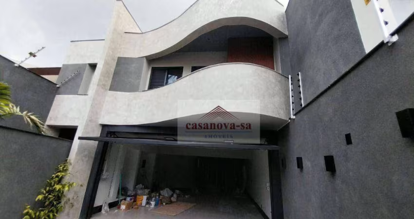 Sobrado com 4 dormitórios à venda, 263 m² por R$ 2.490.000,00 - Jardim Bela Vista - Santo André/SP