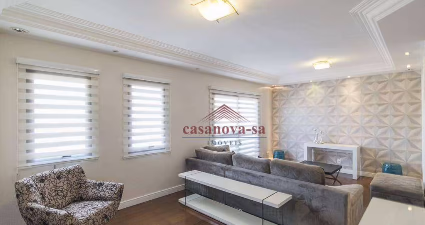 Apartamento com 3 dormitórios à venda, 147 m² por R$ 980.000,00 - Vila Bastos - Santo André/SP