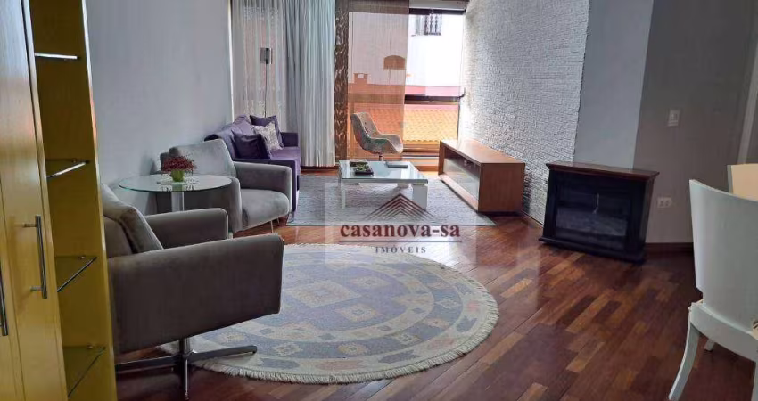 Apartamento com 3 dormitórios à venda, 120 m² por R$ 690.000,00 - Campestre - Santo André/SP